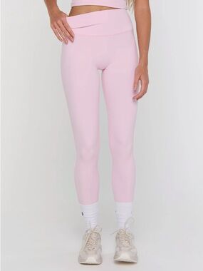 Astoria Activewear Airvíve Full Length Legging - Pink/Cream